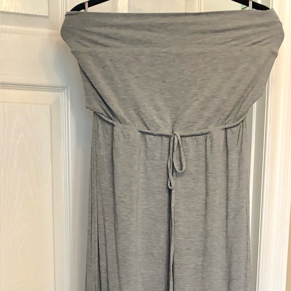 Banana Republic Gray Sleeveless Maxi  Dress
Size XL. BNWT